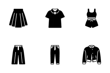 Clothes And Outfit Icon Pack