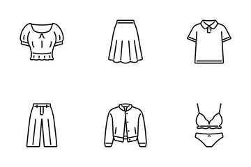 Clothes And Outfit Icon Pack