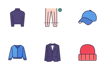 Clothes And Outfit Icon Pack