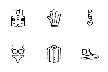Clothes And Shoes Icon Pack