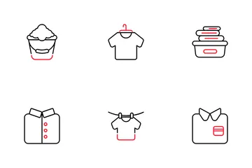 Clothes Care Icon Pack