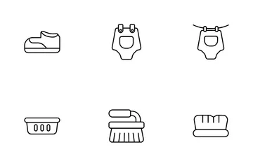 Clothes Care Icon Pack