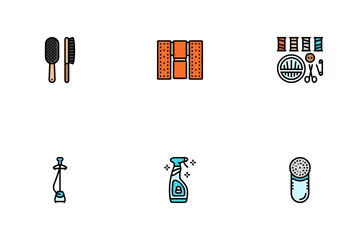 Clothes Care Laundry Ironing Icon Pack