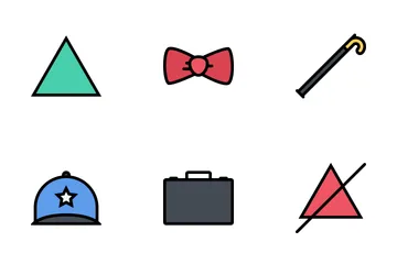 Clothes Colored Icon Pack