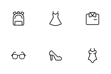 Clothes & Fashion Icon Pack