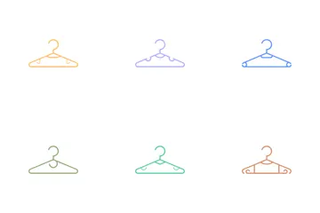 Clothes Hanger Collection Icon Pack