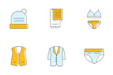 Clothing Accessories Icon Pack