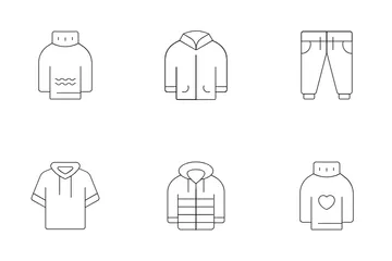 Clothing Accessories Icon Pack