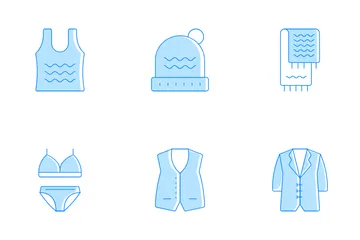 Clothing Accessories Icon Pack