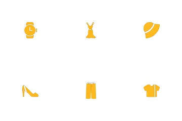 Clothing & Accessories Icon Pack