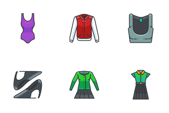 Clothing And Fashion  Icon Pack