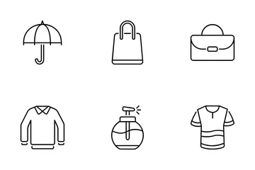 Clothing And Fashion Icon Pack