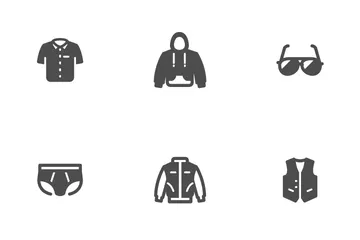 Clothing Man Icon Pack