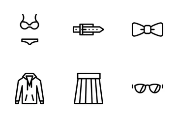 Cloths And Accessories  Icon Pack