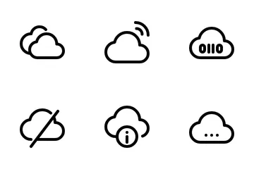 Cloud 2 Icon Pack