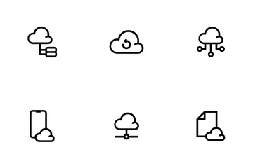 Cloud And Server Icon Pack