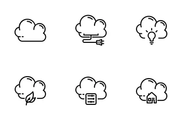 Cloud Collection Icon Pack