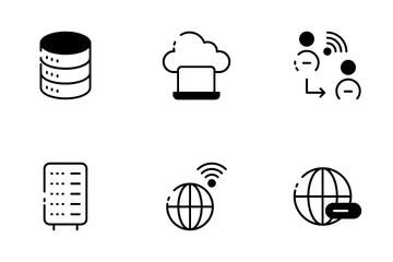 Cloud Computer Icon Pack