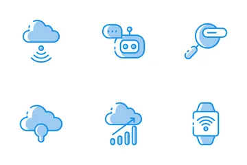 Cloud Computer Icon Pack