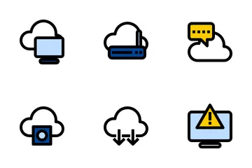 Cloud Computing 2 Icon Pack