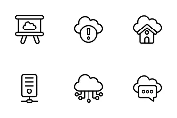 Cloud Computing Icon Pack