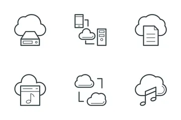 Cloud Computing  Icon Pack