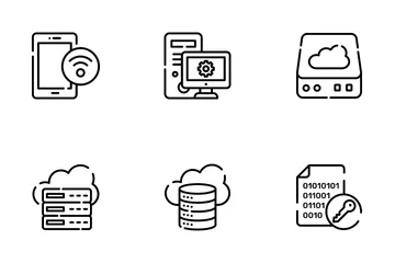 Cloud Computing Icon Pack