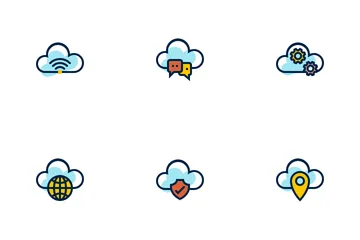 Cloud Computing Icon Pack