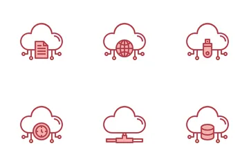 Cloud Computing Icon Pack