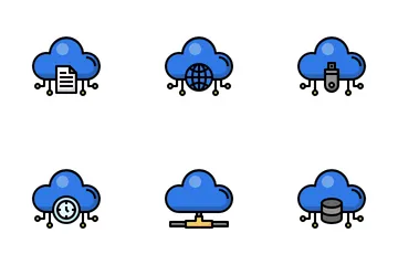 Cloud Computing Icon Pack