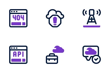 Cloud Computing Icon Pack