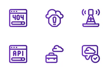 Cloud Computing Icon Pack