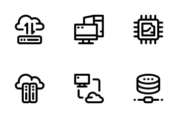 Cloud Computing Icon Pack