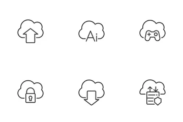 Cloud Computing Icon Pack