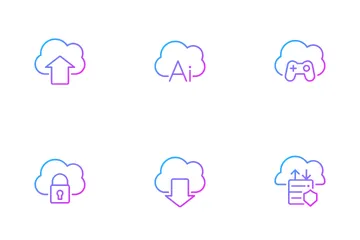 Cloud Computing Icon Pack