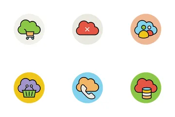 Cloud Computing Icon Pack