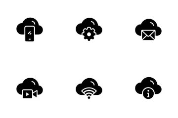 Cloud Computing Icon Pack