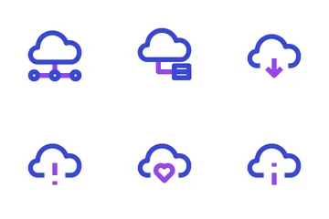 Cloud Computing Icon Pack