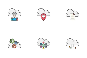 Cloud Computing Icon Pack