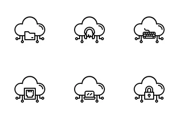 Cloud Computing Icon Pack