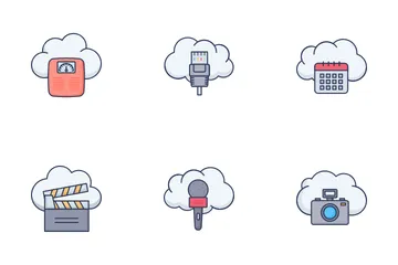 Cloud Computing Icon Pack