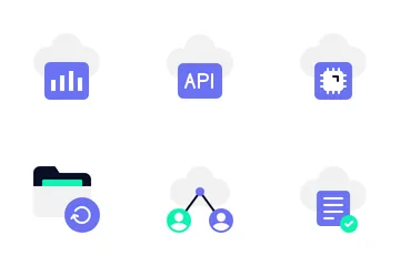 Cloud Computing Icon Pack