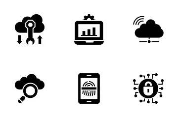 Cloud Computing Icon Pack