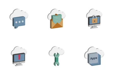 Cloud Computing Icon Pack