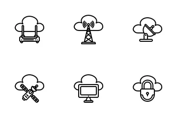 Cloud Computing Icon Pack