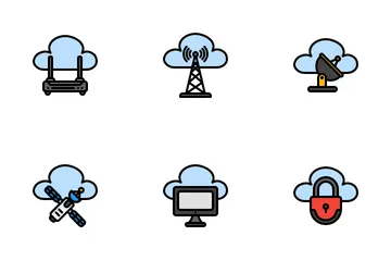 Cloud Computing Icon Pack