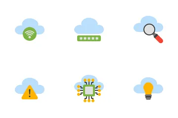 Cloud Computing Icon Pack