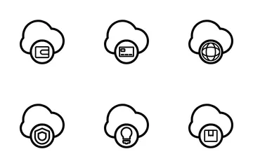 Cloud Computing Icon Pack