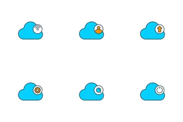 Cloud Computing Icon Pack