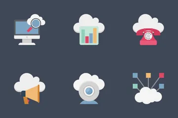 Cloud Computing Icon Pack